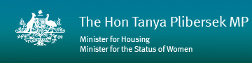 The Hon Tanya Plibersek MP - Minister for Housing and Minister for the Status of Women