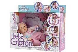 Bebe Gloton breastfeeding doll